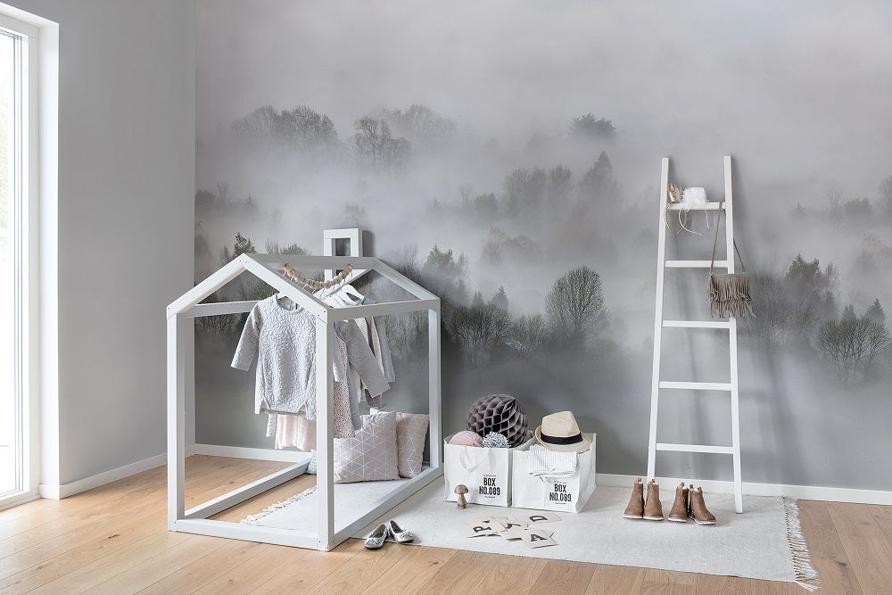 Morning Fog Mural Wallpaper (SqM)