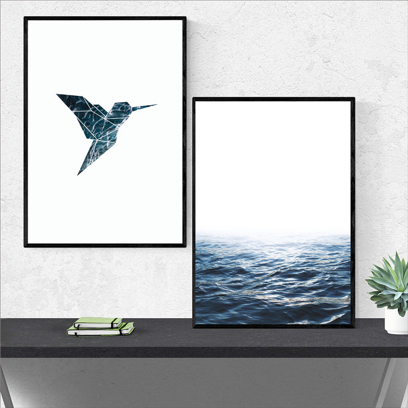 Hummingbird & Blue Ocean